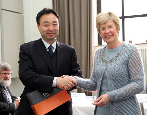 Ondertekening MoU met University of Chinese Academy of Sciences (UCAS) 