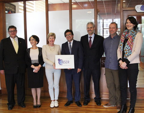 Bezoek aan Ecuadoraanse universiteiten