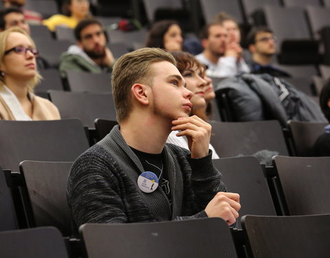 Ontvangst van internationale studenten tijdens Welcome Days