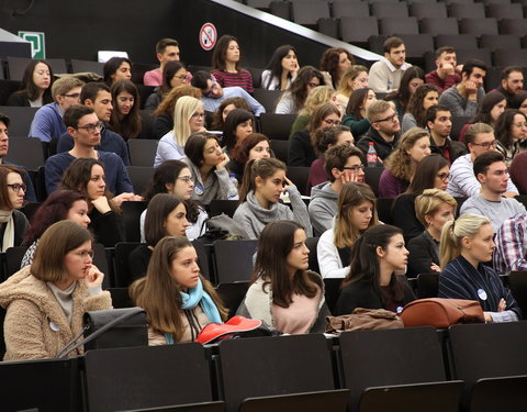 Ontvangst van internationale studenten tijdens Welcome Days