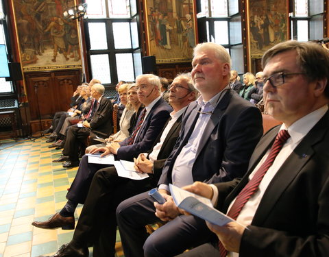 Inhuldiging samenwerking tussen Universiteit van de Verenigde Naties, UGent en VUB