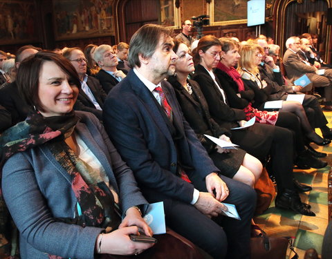 Inhuldiging samenwerking tussen Universiteit van de Verenigde Naties, UGent en VUB