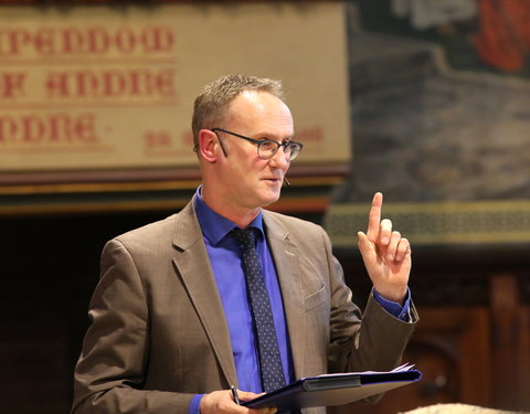 Inhuldiging samenwerking tussen Universiteit van de Verenigde Naties, UGent en VUB