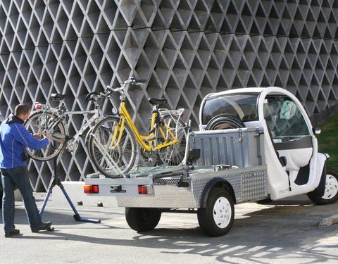 Fiets in het stadsbeeld