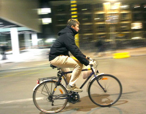 Fiets in het stadsbeeld