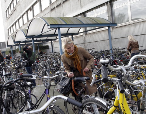 Fiets in het stadsbeeld