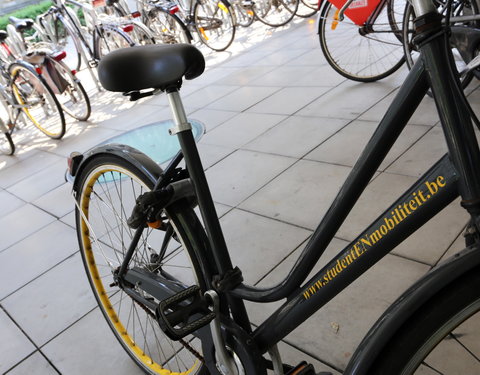 Fiets in het stadsbeeld