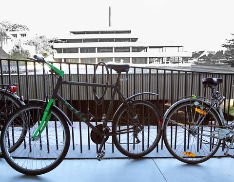 Fiets in het stadsbeeld