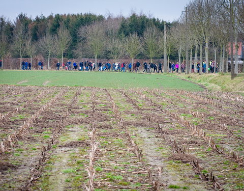 Aanplant klimaatbos in Melle