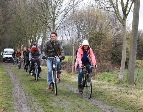 Aanplant klimaatbos in Melle