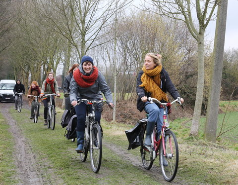 Aanplant klimaatbos in Melle