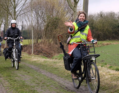 Aanplant klimaatbos in Melle