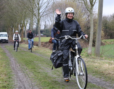 Aanplant klimaatbos in Melle