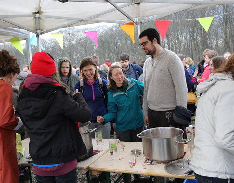 Aanplant klimaatbos in Melle