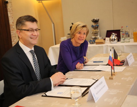 Hernieuwing cooperation agreement met Saratov State University (Rusland)