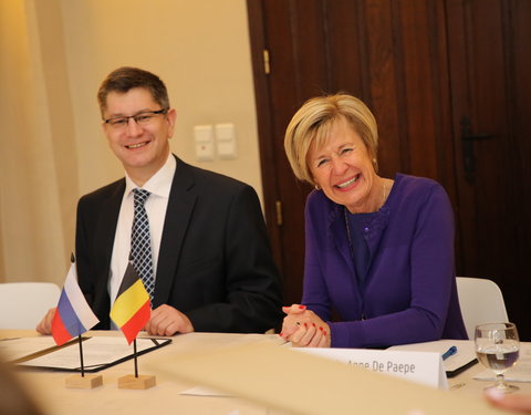 Hernieuwing cooperation agreement met Saratov State University (Rusland)