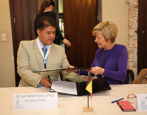 MoU met Escuela Superior Politecnica de Chimborazo (Ecuador)