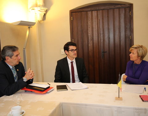 Ontmoeting met delegatie van Escuela Politécnica Nacional (Ecuador)