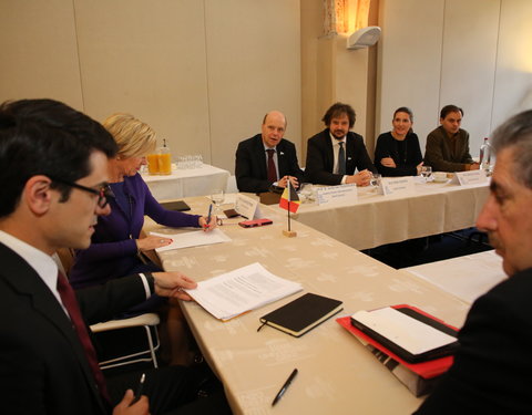 Ontmoeting met delegatie van Escuela Politécnica Nacional (Ecuador)