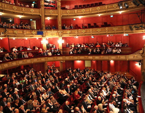 Dies Natalisconcert met première universitaire hymne