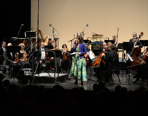 Dies Natalisconcert met première universitaire hymne