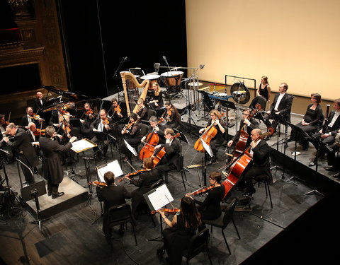 Dies Natalisconcert met première universitaire hymne