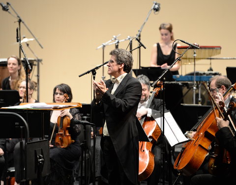 Dies Natalisconcert met première universitaire hymne