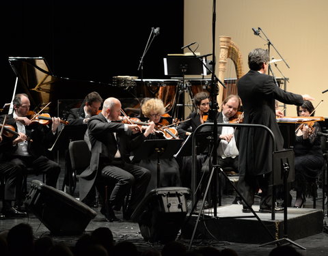 Dies Natalisconcert met première universitaire hymne