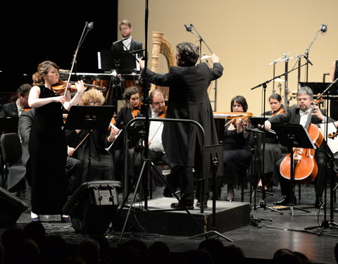 Dies Natalisconcert met première universitaire hymne