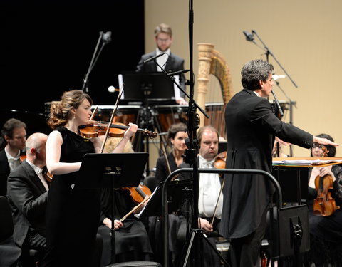 Dies Natalisconcert met première universitaire hymne