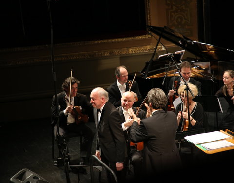 Dies Natalisconcert met première universitaire hymne