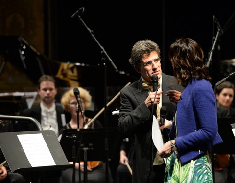 Dies Natalisconcert met première universitaire hymne