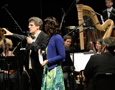 Dies Natalisconcert met première universitaire hymne