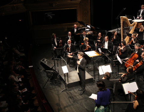 Dies Natalisconcert met première universitaire hymne