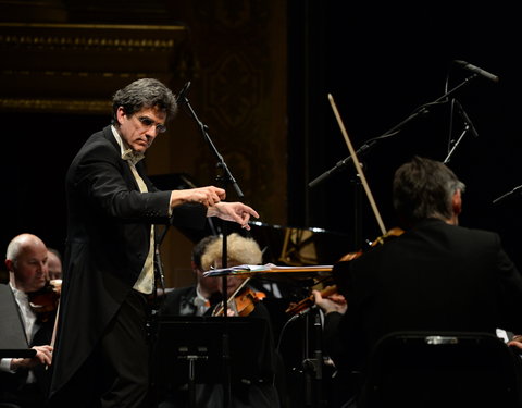 Dies Natalisconcert met première universitaire hymne