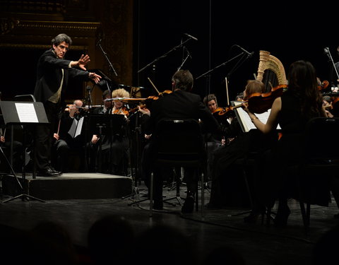 Dies Natalisconcert met première universitaire hymne