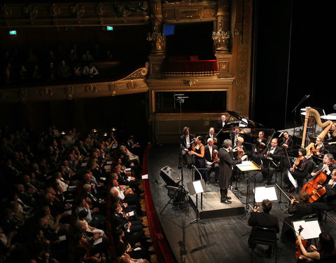 Dies Natalisconcert met première universitaire hymne