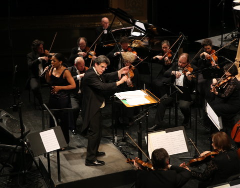 Dies Natalisconcert met première universitaire hymne