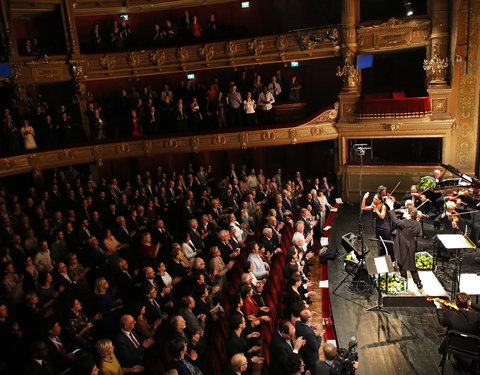 Dies Natalisconcert met première universitaire hymne