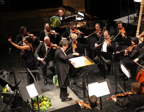 Dies Natalisconcert met première universitaire hymne