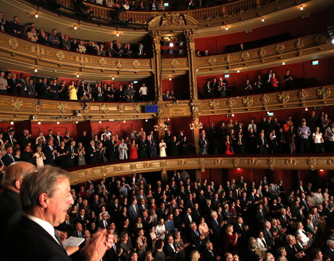 Dies Natalisconcert met première universitaire hymne