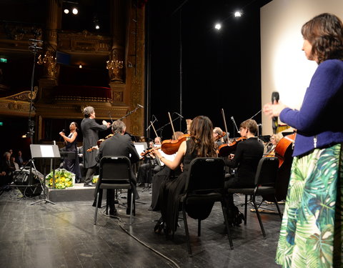 Dies Natalisconcert met première universitaire hymne