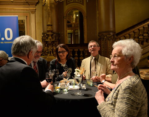 Dies Natalis, walking dinner in Opera Gent