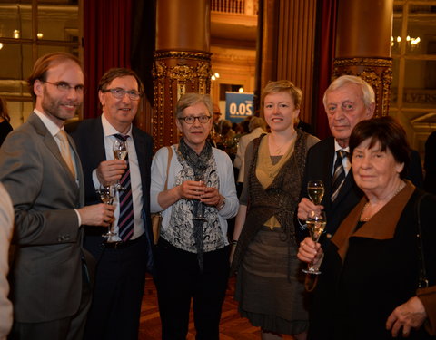 Dies Natalis, walking dinner in Opera Gent