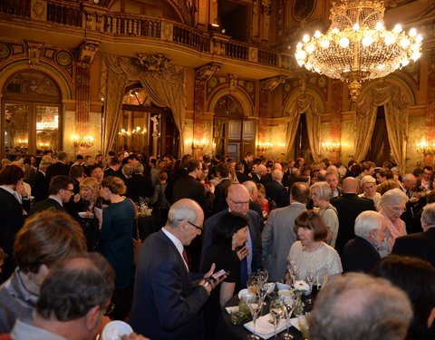 Dies Natalis, walking dinner in Opera Gent