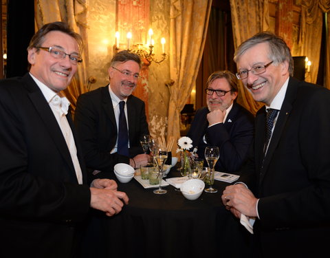 Dies Natalis, walking dinner in Opera Gent