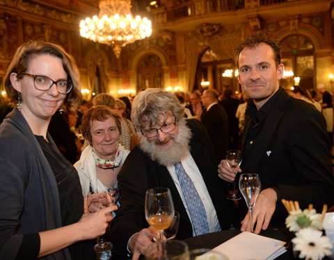 Dies Natalis, walking dinner in Opera Gent