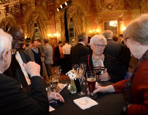 Dies Natalis, walking dinner in Opera Gent