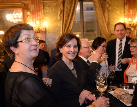 Dies Natalis, walking dinner in Opera Gent