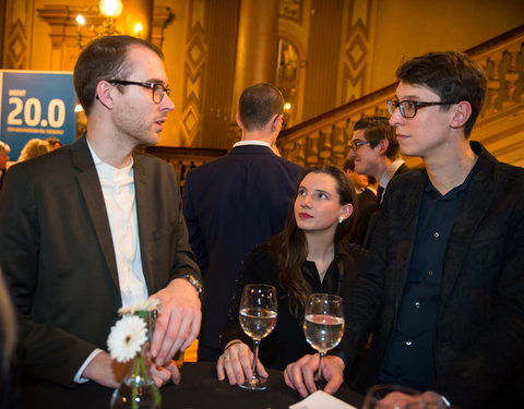 Dies Natalis, walking dinner in Opera Gent